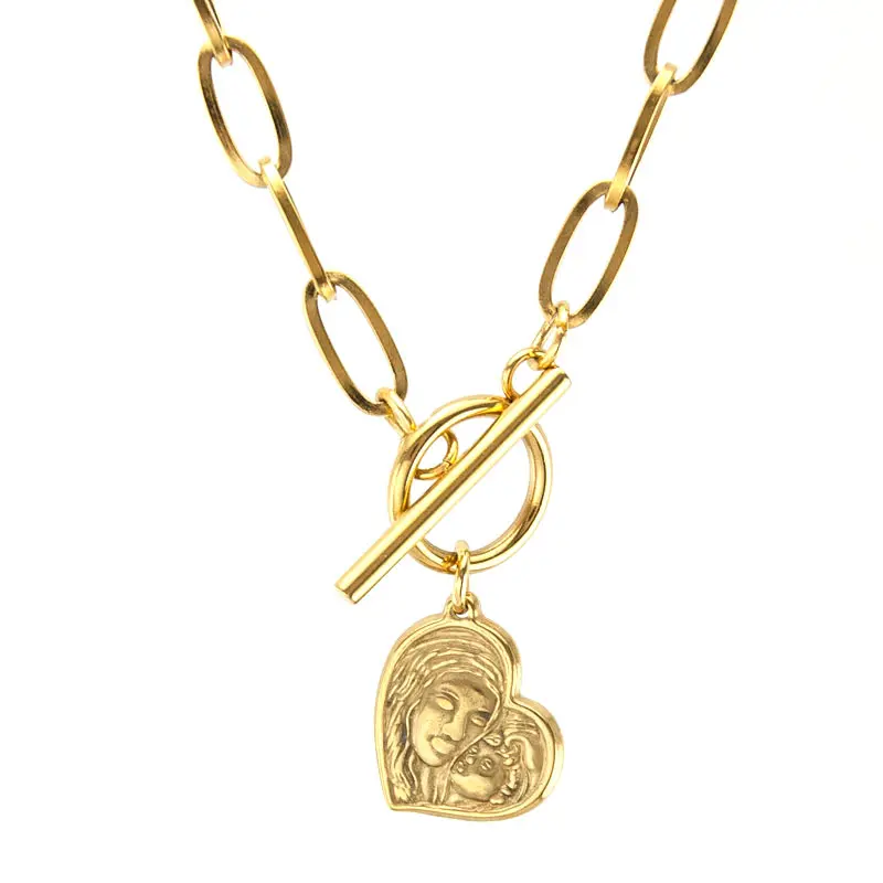 

Женское Ожерелье-чокер с цветочным принтом из нержавеющей стали