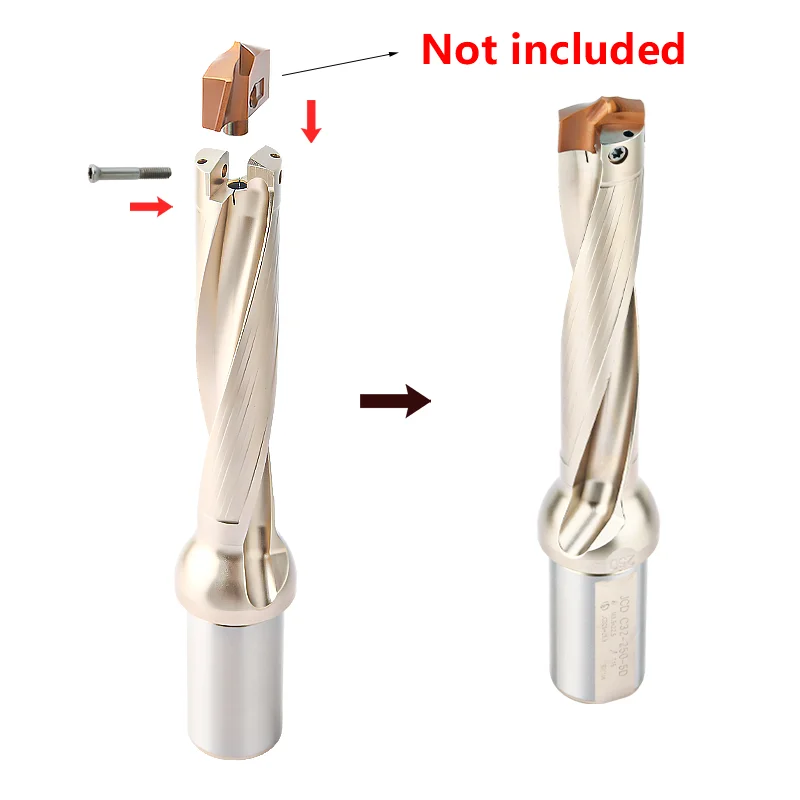 U-образный сверлильный станок с внутренним охлаждением