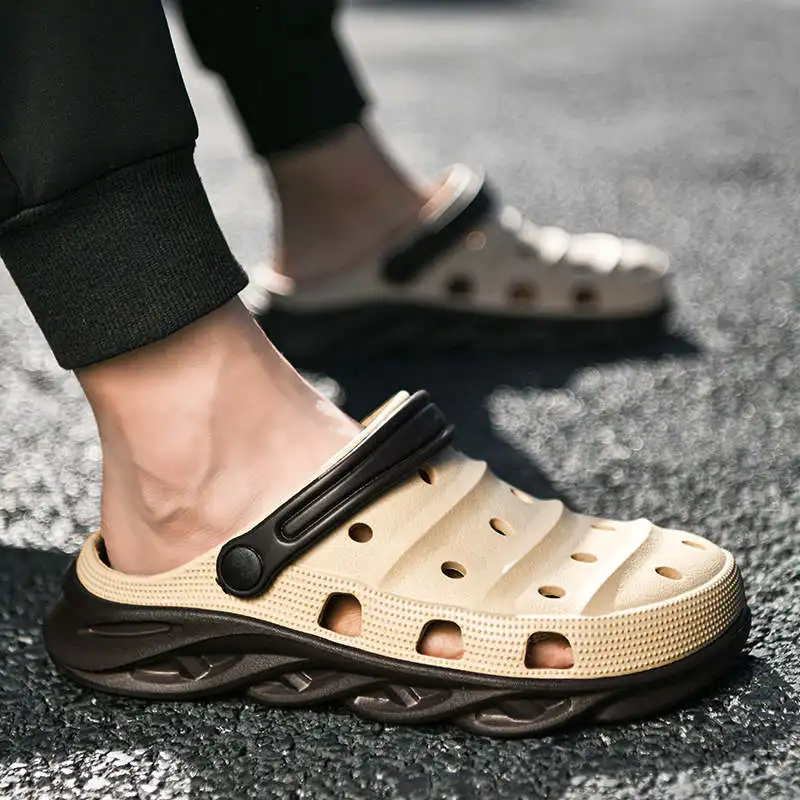 

Мужские кожаные сандалии Temis, коричневые шлепанцы на платформе, с забавным рисунком, без кружева, для тенниса, 2021