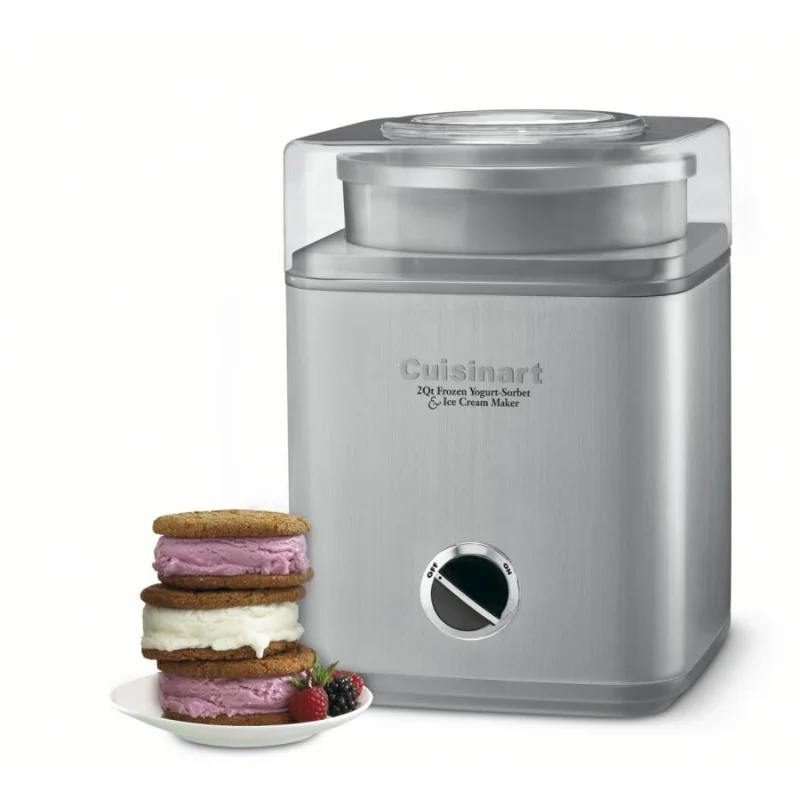 

Cuisinart Ice Cream/Yogurt Makers Pure Indulgence™ 2 Quart Frozen Yogurt-Sorbet & Ice Cream Maker