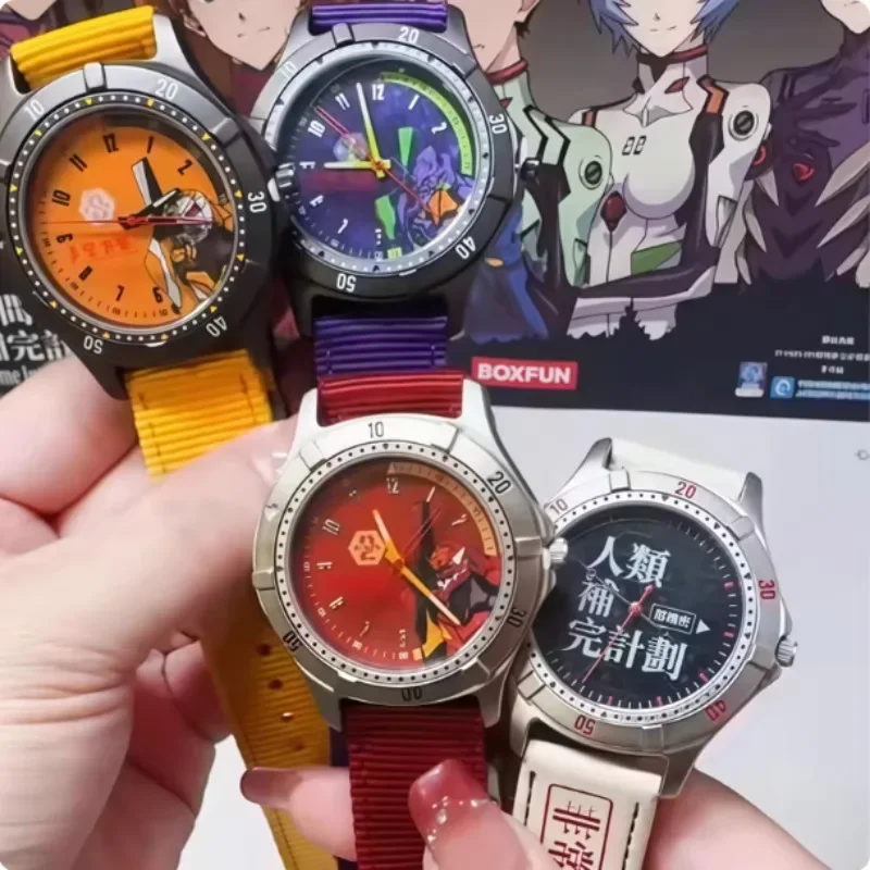 Оригинальные часы BANDAI NEON GENESIS EVANGELION из серии Time Completion Plan, коллекционная модель персонажа аниме, игрушка, подарок (слепая коробка) (art.: 3920da162db44) - 3920da162db44