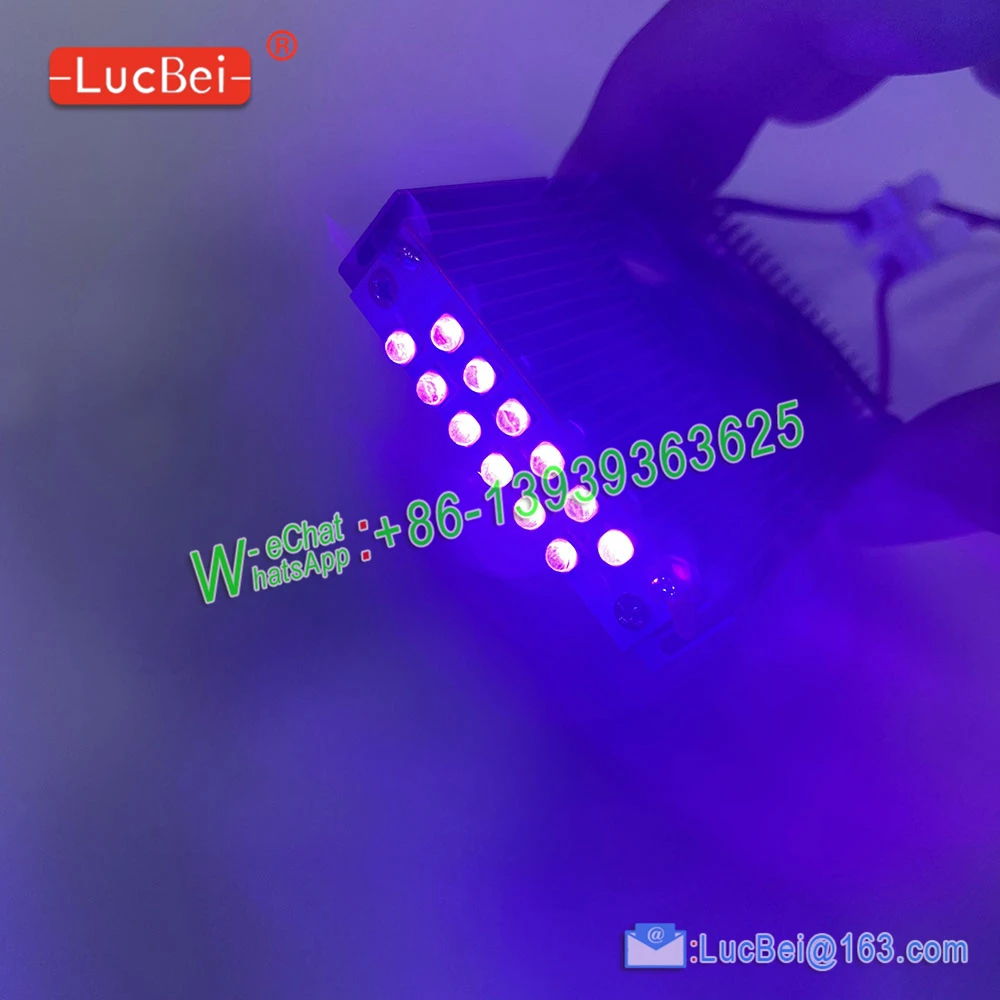 UV Ink Curing Lamps For Epson R1390 L1800 XP600 L800 L805 Modification Air Cooling A3 A4 DIY DTF Film LED Ultraviolet Lights