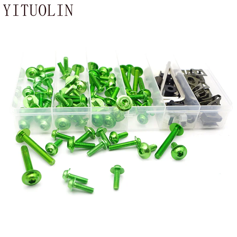 Комплект болтов обтекателя мотоцикла семейная гайка для Suzuki Gsxr 1000 K7 Gsr 600 M109R Bandit Rm