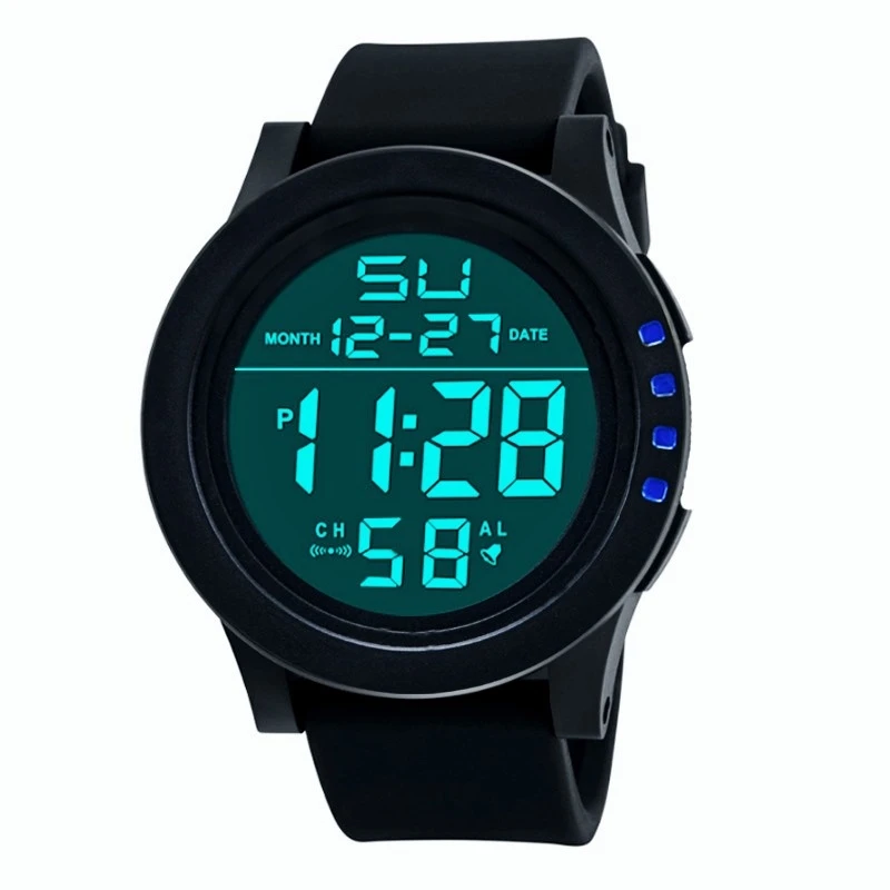 Outdoor Sports Mens Watches Classic Dual Display Digital Watch for Men Waterproof Fashion Male Wristwatches Clock Dropshipping
