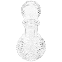 decanter whiskey glass bottle set dispenser carafe crystal aerator stopper bottles red vodka airtight bourbon transparent