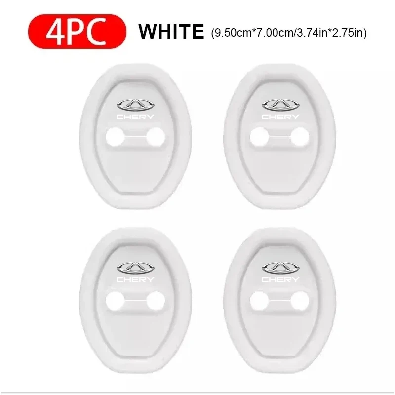 

Стайлинг автомобиля 3D силиконовая крышка дверного замка защитное украшение для Chery Tiggo 2 3 4 5 6 7 8 3X 5X Pro T11 Arrizo 6 3 Eastar