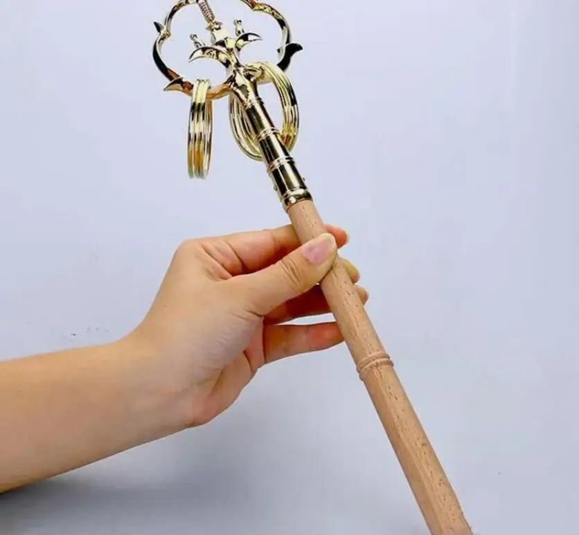 Медная карандаш khakchara Xizhang Monk Staff для буддистских монахов 14 дюймов 35 см