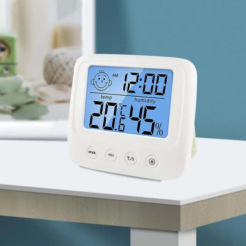Удобный комнатный термометр с цифровым ЖК-дисплеем измеритель влажности