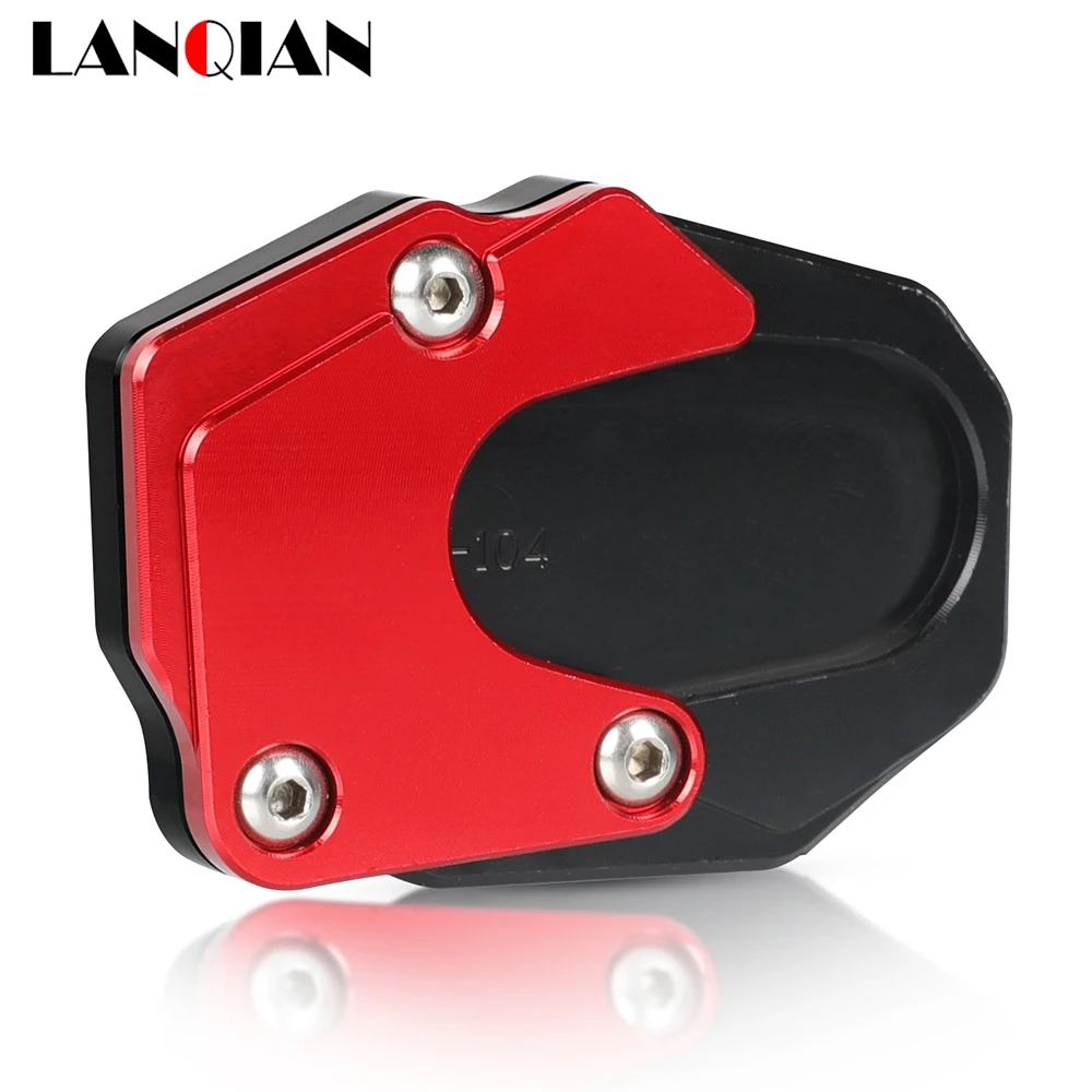 Увеличитель пластины Kickstand мотоцикла CNC боковая подставка для SUZUKI GSX-S950 750