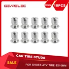 10 шт. 8x10 мм зимние наконечники для колес шпильки для автомобильных шин винты для снега шипы для колес цепи для снега шпильки для обуви вездехода автомобиля мотоцикла шины