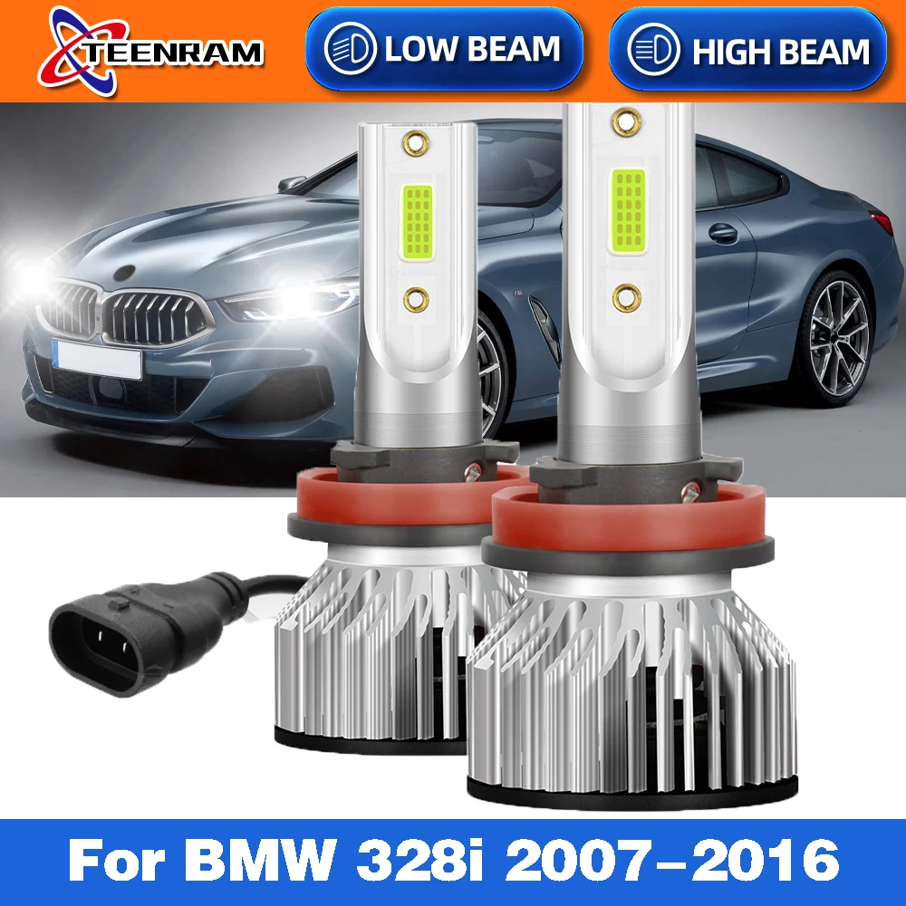 

2Pcs H7 LED Canbus 90W 12000LM Led Headlights Car Light Bulbs Automobiles Auto Lamp 6000K 12V 24V For BMW 328i 2007-2016