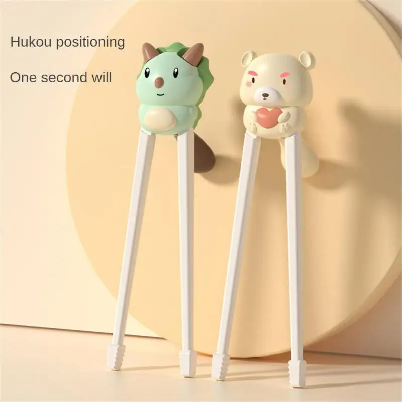 Baby Learning Training Chopsticks Cartoon Animal Beginner Chopstick Tableware Kids Eating Helper