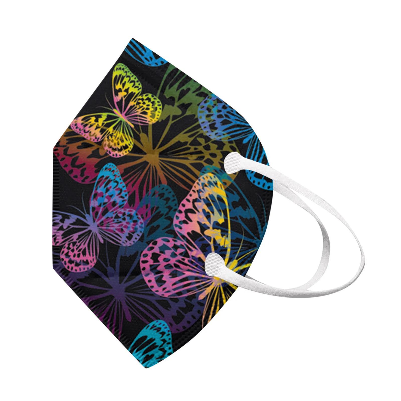 Респиратор FFP2 KN95 для взрослых 5-слойная Пылезащитная многоразовая маска с