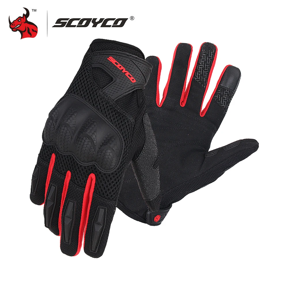 

SCOYCO Anti-fall Motorcycle Gloves Men And Women Breathable Protective Gloves Touch Screen Gloves Motorcycle Accessories