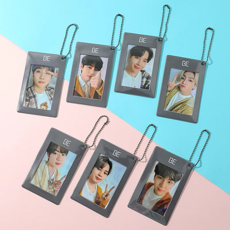 

KPOP bangtan boys New Album Special Card Holder High Quality Personalized Design Card Holder ID Photo Protector Gifts JIMIN V RM