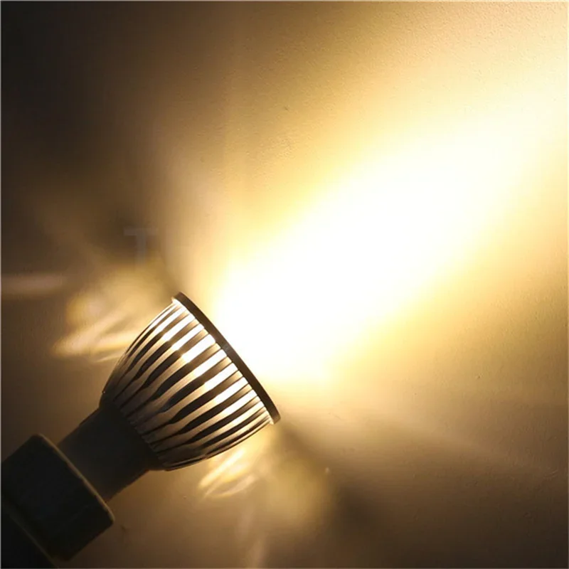 1-10X Светодиодная лампа Lampada GU10 COB Bombillas светодиодная 220 В 240 Прожектор 9 Вт 12 15 Led GU 10