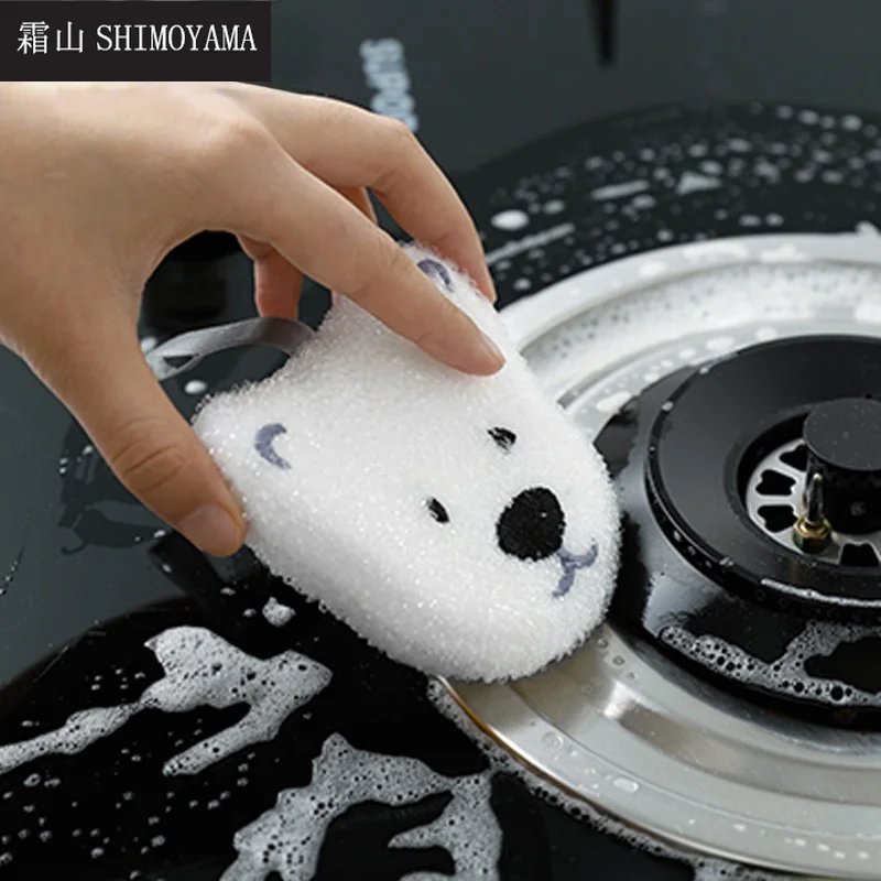 

Кухонная Чистящая губка SHIMOYAMA с антипригарным покрытием для посуды, мытья посуды, мытья посуды, чистящая подкладка для обеззараживания