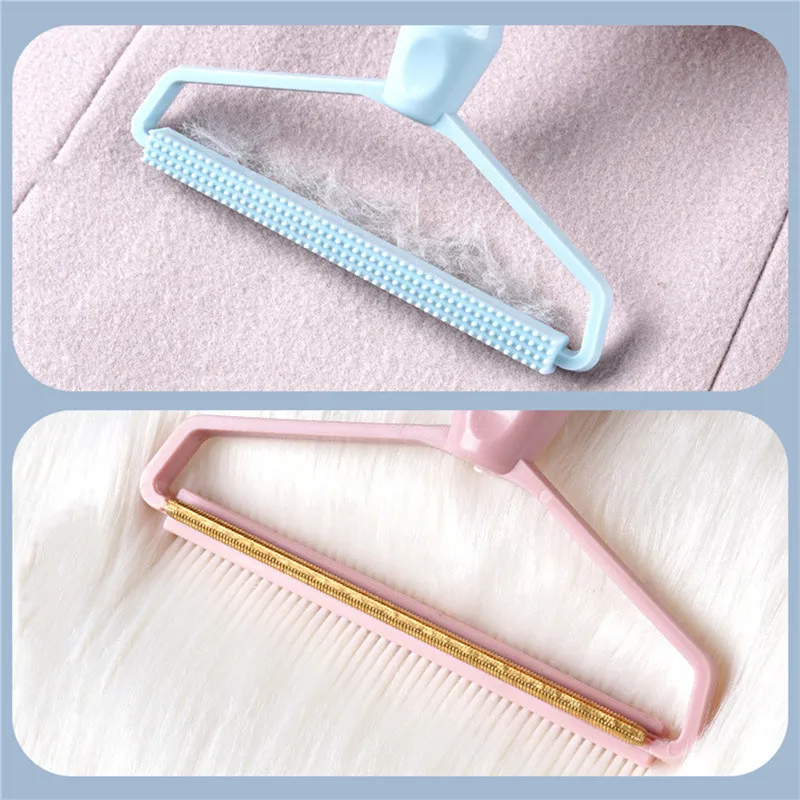 

Portable Manual Clothes Lint Remover Fuzz Fabric Shaver Brush Tool Coat Double Sided Hair Removal Ball Woven Coat Sweater Shaver