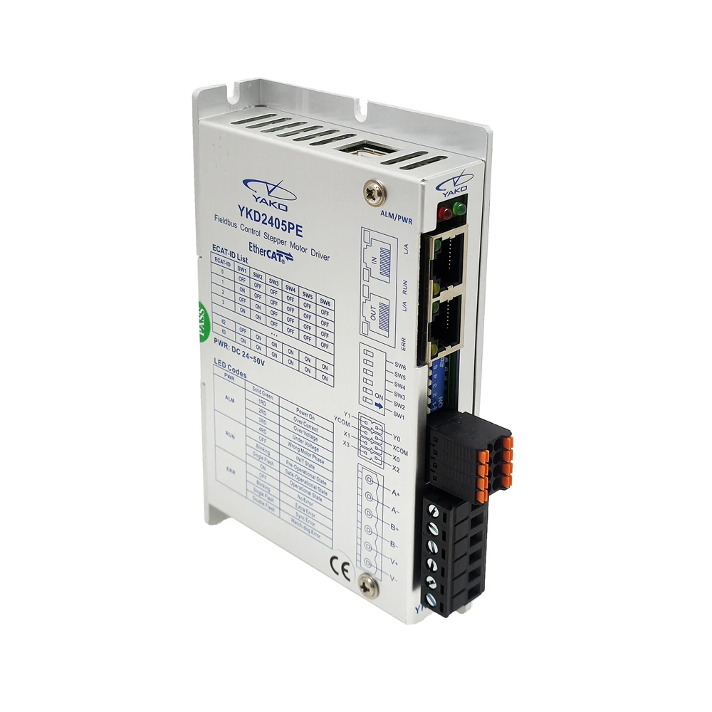 Фото YKD2405PE 2-фазный драйвер шагового двигателя EtherCAT Fieldbus Control, новый и оригинальный YAKO №1