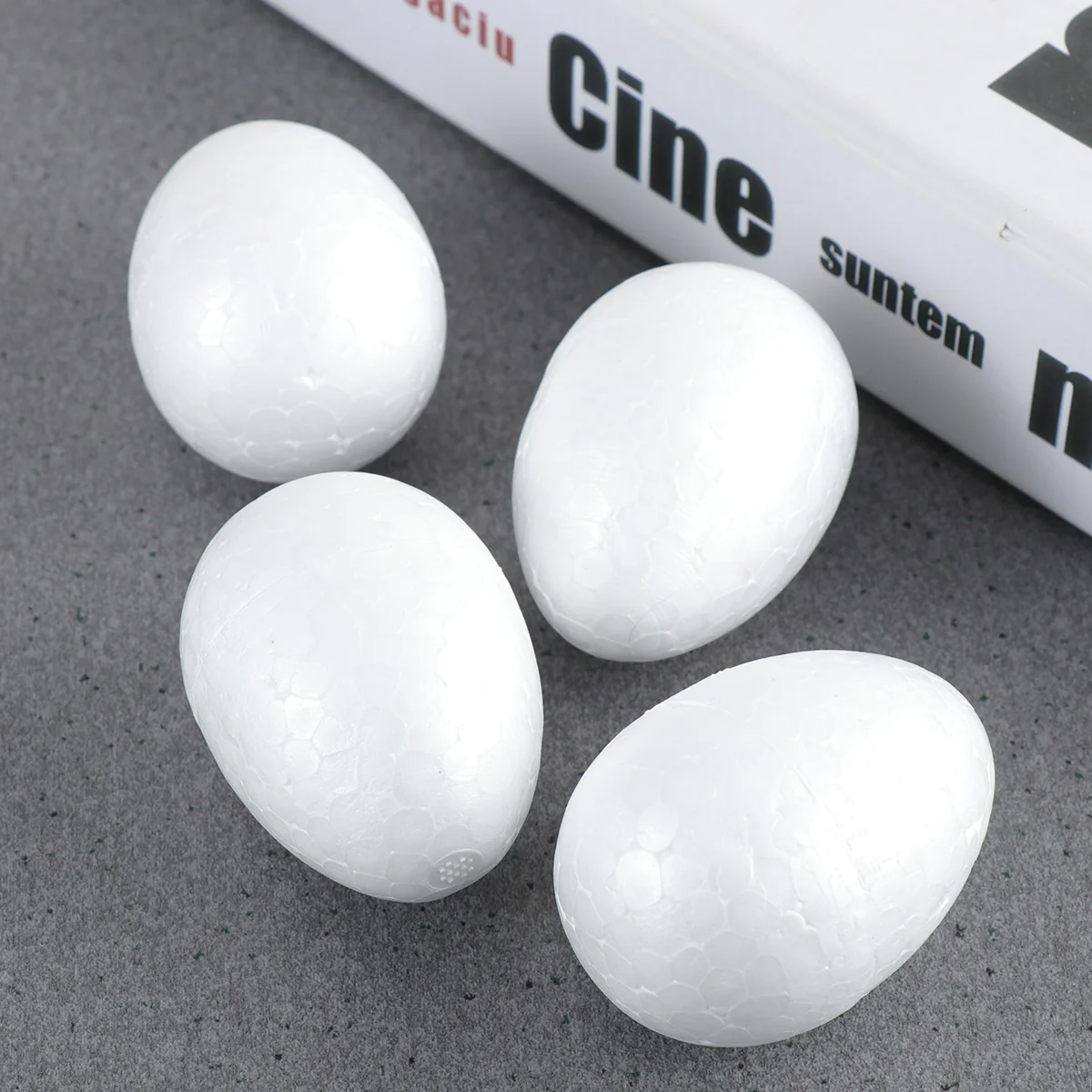 

Easter Foam Egg Eggs Balls White Craft Diy Polystyrene Styrofoam Crafts Shapes Painting Ball Decoration Smooth Decor Ornaments