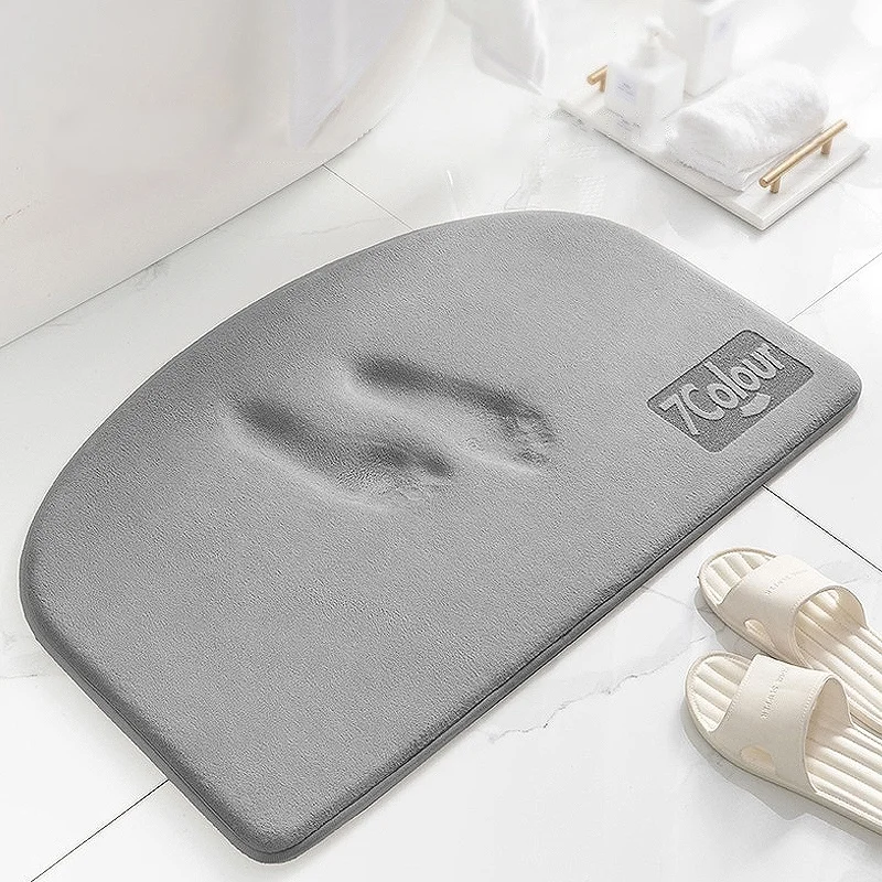 

Super Absorbent Bath Mat Memory Foam Carpet Non-slip Bathroom Rug Bathtub Side Floor Rugs Shower Room Doormat Toilet Footpad