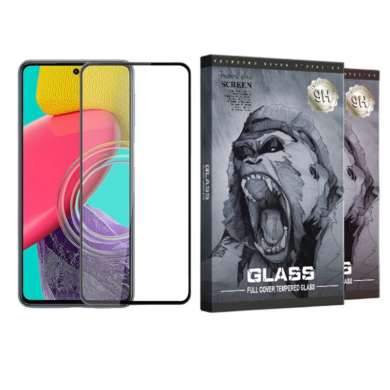

Tempered Glass For Samsung Galaxy A71 M01s A21s M11 A31 A41 M21 A11 M31 Full Glue Screen Protector Glass For Note10Lite S10 Lite