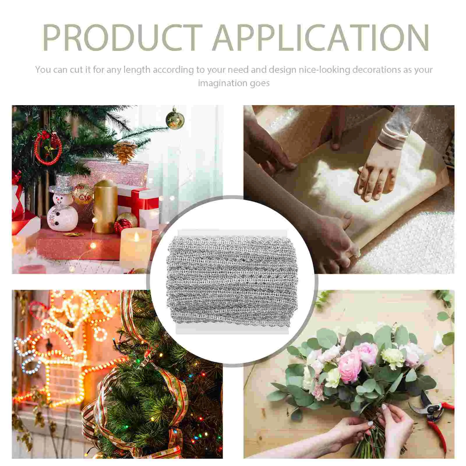 Плетеная отделка декоративный серебряный пояс украшение золотая кружевная