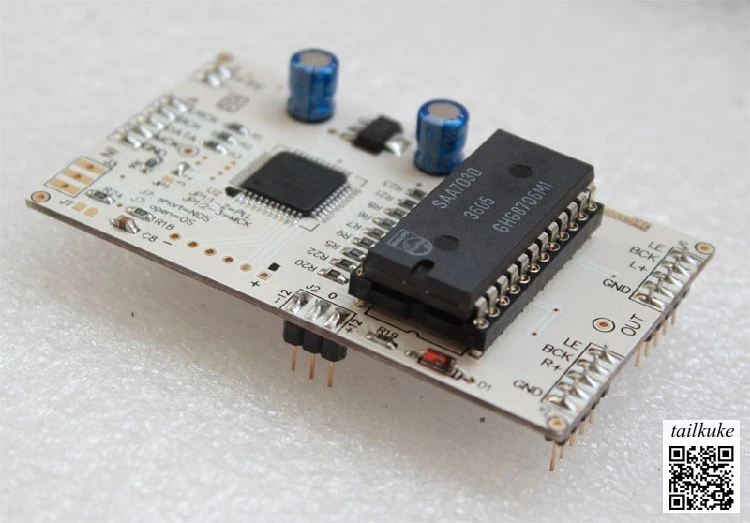 Модуль драйвера SAA7030 TDA1540 V5.4 поддерживает воспроизведение 384K