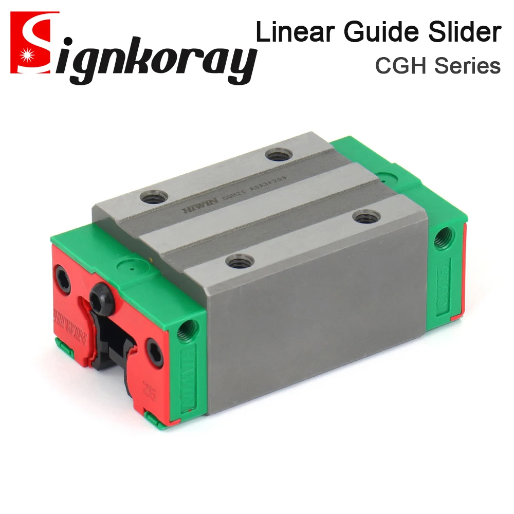SignkoRay HIWIN линейный направляющий слайдер серии CGH для линейной рельсы CNC Diy части и Co2 лазерная резка и гравировальная машина
