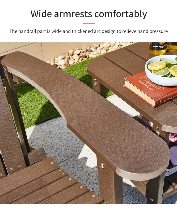 Новый складной стул Adirondack и стол пластиковый уличный для костра легкое