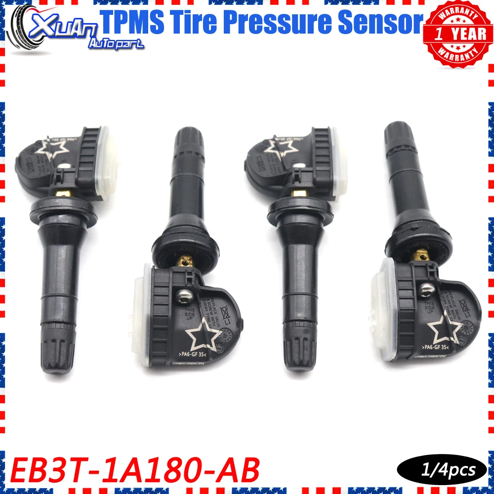 Система контроля давления в шинах Xuan TPMS EB3T-1A180-AB для Ford Focus 2016, 2017, 2018, 315 МГц, EB3Z-1A189-A, EB3T-1A150-AA