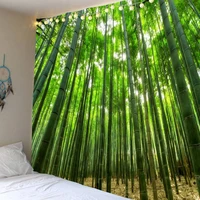 forest trees wall hanging tapestry art deco blanket curtain hanging home bedroom living room decor