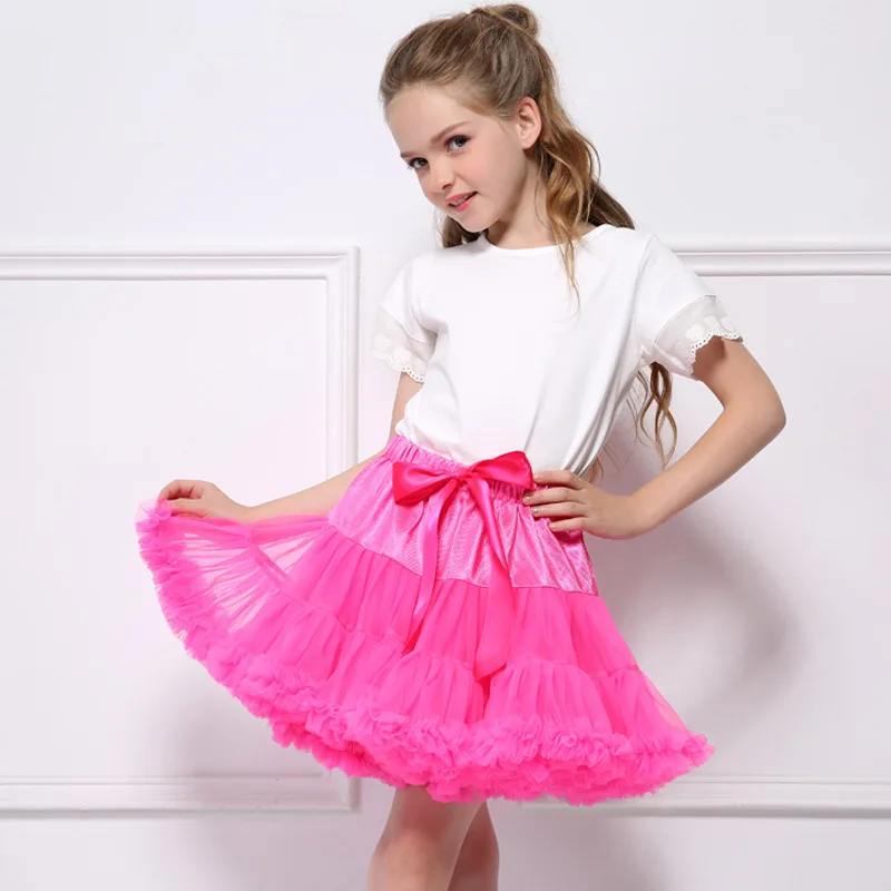 

Spring Mini Dress for Girls 2-10 Years Old Summer Girl Tu Tu Princess Gauze Skirt European and American Children Shaggy Skirt