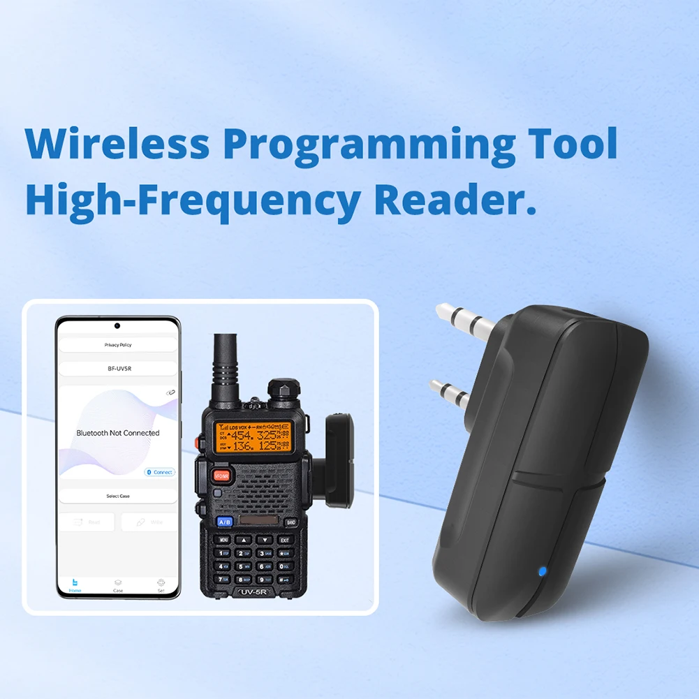 

K Port Walkie Talkie Portable Wireless Walkie Talkie Writer Lightweight Type-C Charging Simple Operation Multiple Compatibility