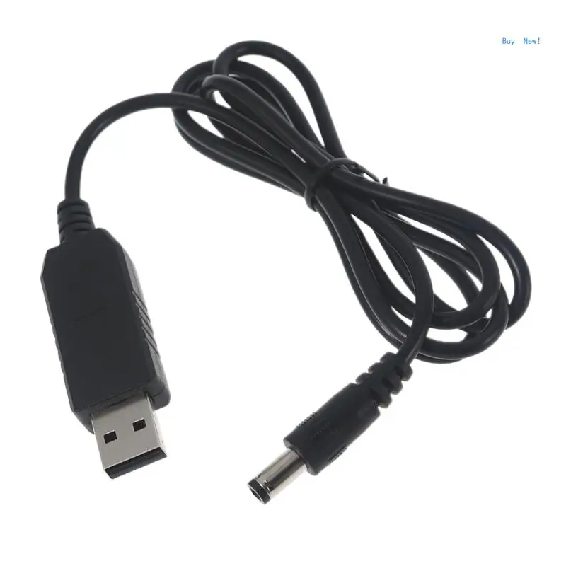 

Universal QC3.0 USB to 9V 5.5x2.5mm Converter Power Cord for CCTV Camera Router