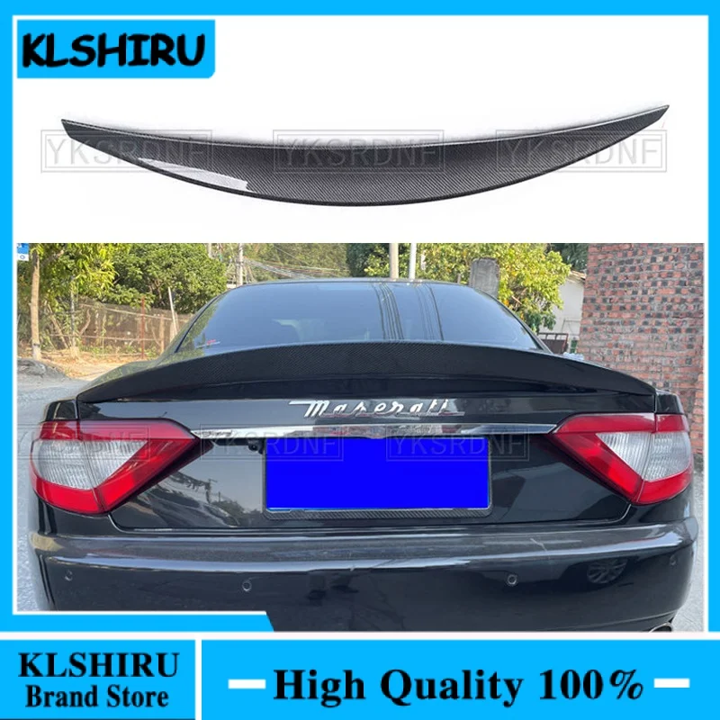 

Спойлер заднего багажника из углеродного волокна в стиле ноябрьского года для Maserati Gran Туризм Sport 4,7 T Coupe 2011-2017 года GTS автомобильный спойлер к...