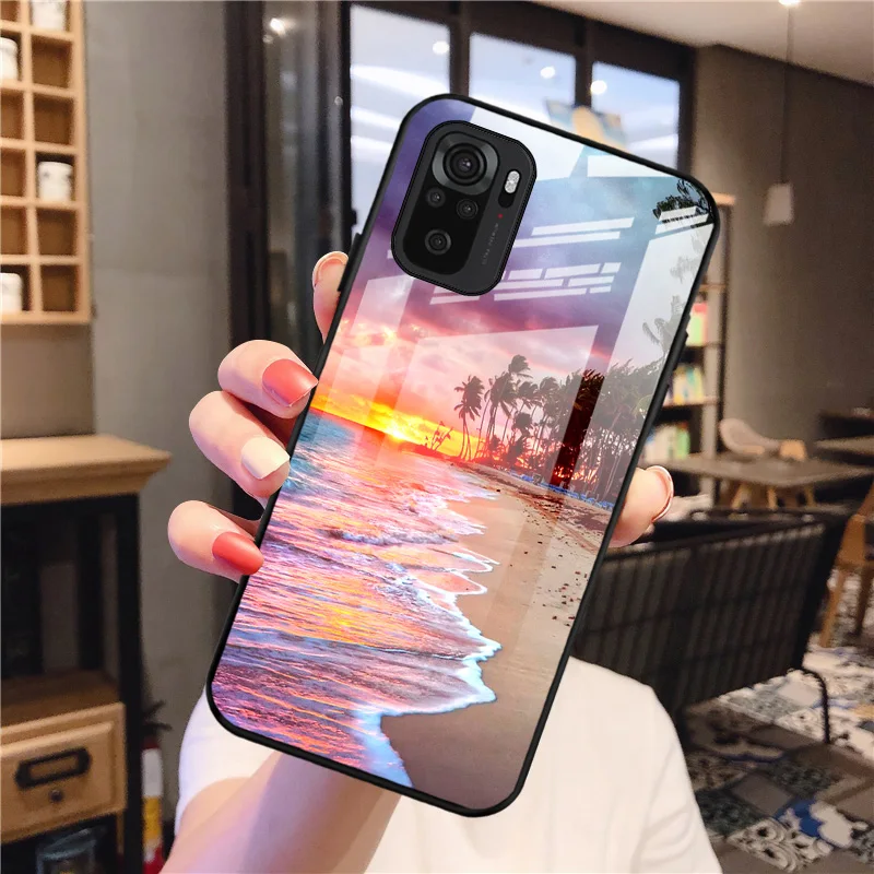 Funda For Xiaomi Redmi Note 9 Pro Case For Xiaomi Redmi Note 10 9 8 11 Pro 10Pro 9s 10s Coque Redmi 9 Tiger Protect Glass Bumper