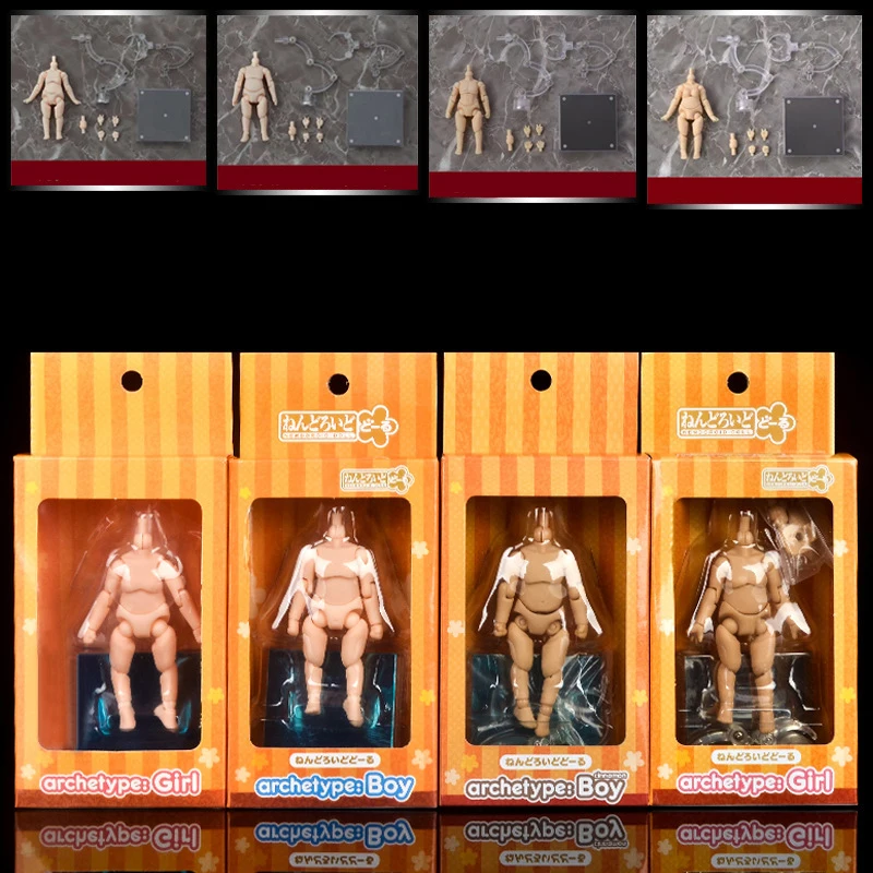 Фигурка 12 см, подвижная модель тела для экшн-фигурок, GSC Mini Ob11, кукла-манекен для рисования и скетчинга (art.: 3920d8e0bfcea) - 3920d8e0bfcea