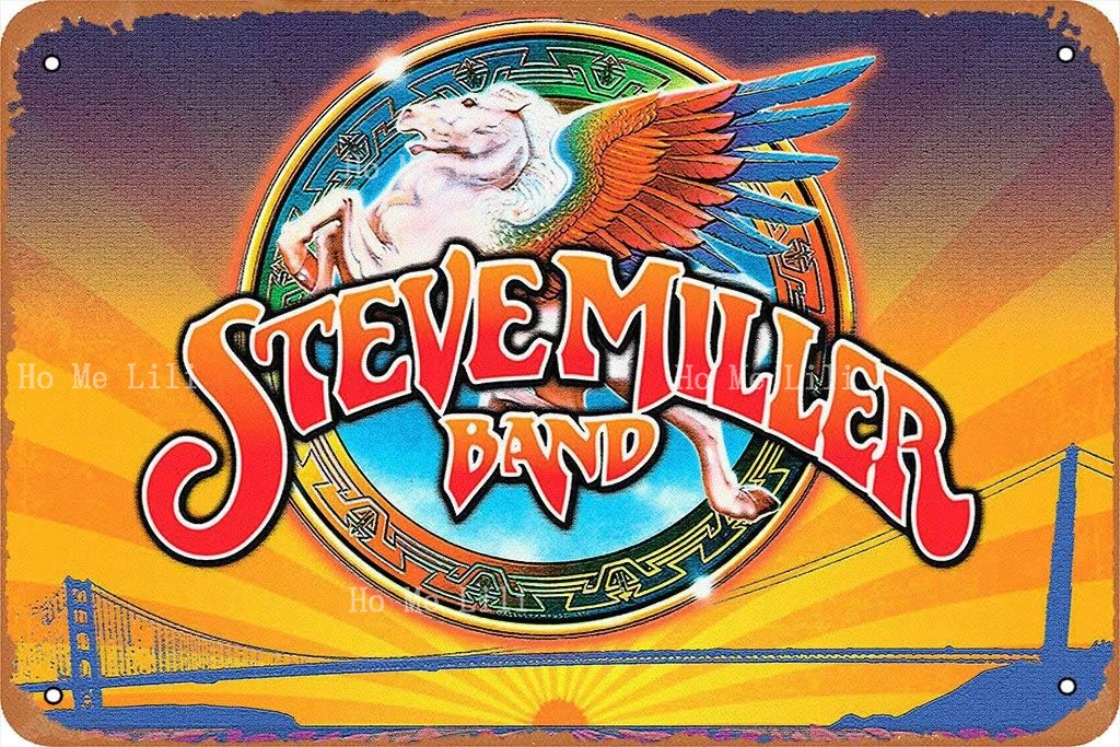 Классический постер рок Yitachi Стив Миллер группа знаменитости музыканты