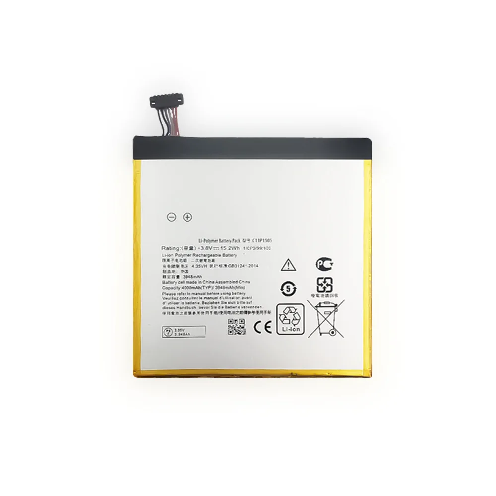 100% новый высококачественный Сменный аккумулятор для телефона ASUS C11P1505 ZenPad 8 0 Z380C