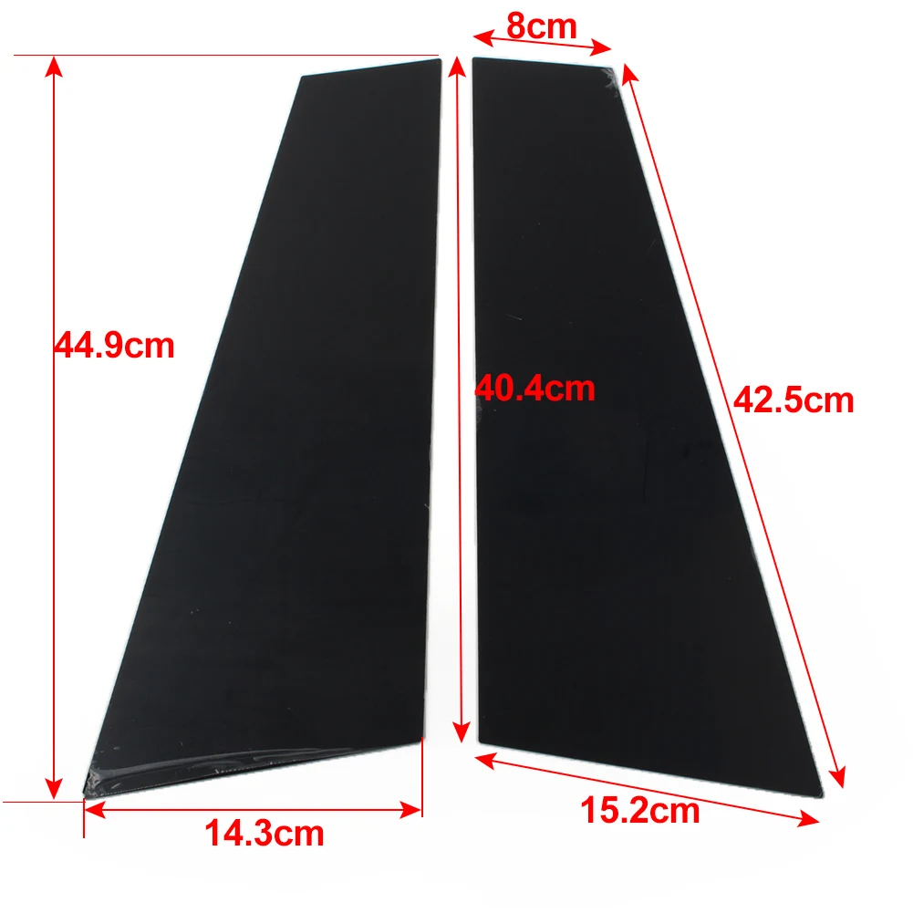 2 шт. декоративные столбики для окон и дверей автомобиля BMW 6 серии GT G32 2017 2018 2019 2020