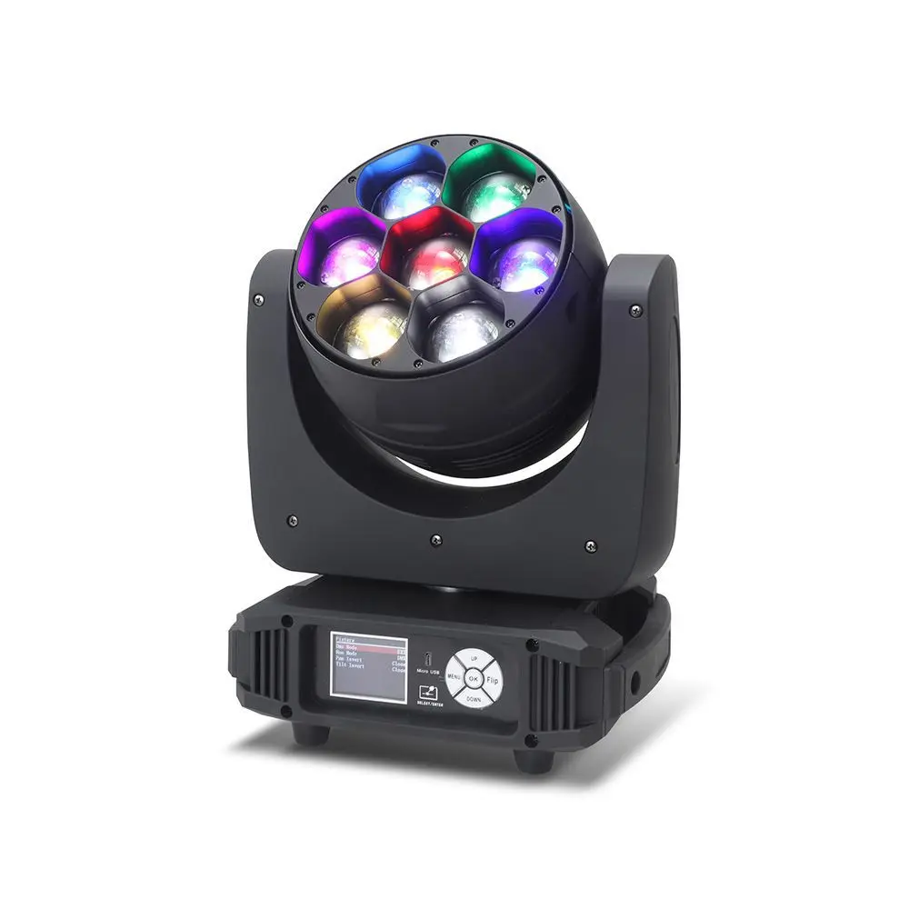 

DJ lights LED stage lights 7*40 watt quad RGBW LED moving head wash