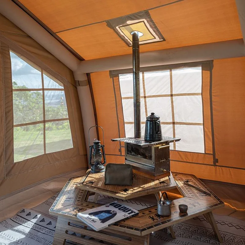 Двухэтажный надувной дом