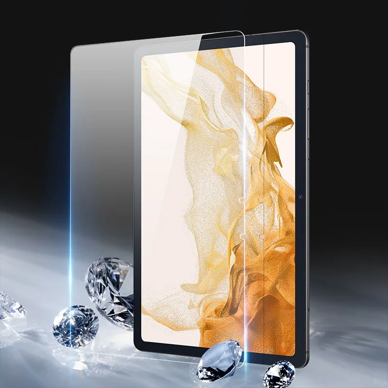 

For Samsung Galaxy Tab S8 Ultra S7 Plus FE S6 Lite Tempered Glass Screen Protector For iPad S8Ultra S8Plus S7Plus S7FE S6Lite