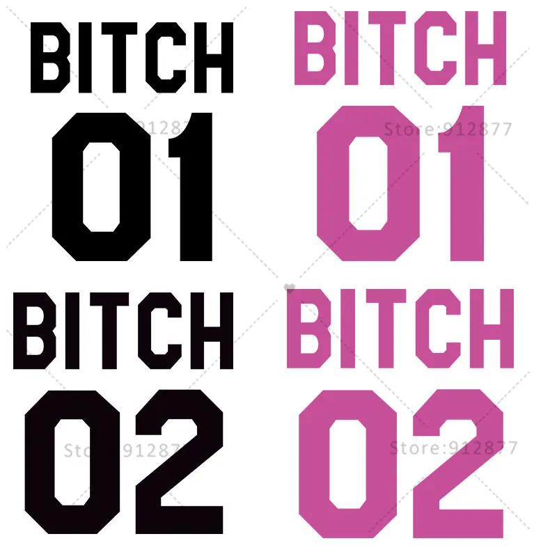 

Ready to Press on Garment Best Friends Couples Bitches Love Shape MR MRS Hubby Wifey DTF Print