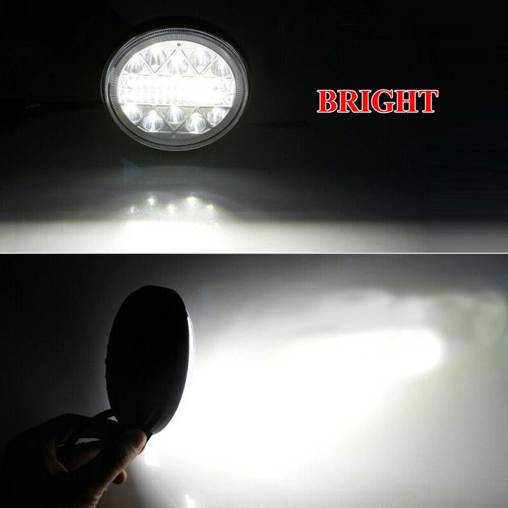 NLpearl 4" 102W Car LED Bar Work Light 12V 24V Spot Flood Flash Off Road Truck Boat 4x4 Atv Suv Driving Fog Headlights images - 6