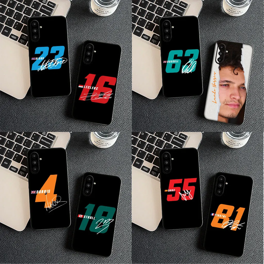 Фото Чехол для телефона Xiaomi Poco C71 C65 C61 X7 X6 X5 M6 M7 F5 F6 F7 Ultra Pro C75 Чехол Formula 1 F1 Number LN4s No 4 81 63 Корпус №4
