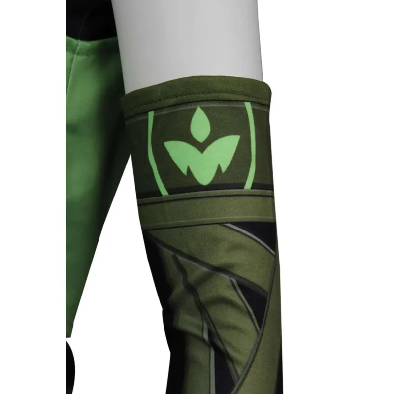 Костюм для косплея Valorant наряды Скай женский жилет футболка перчатки