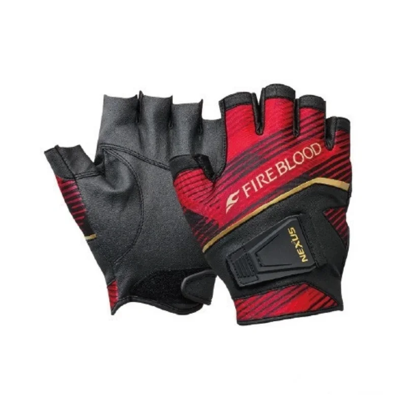 Новые кожаные рыболовные перчатки для рыбалки с тремя пальцами мужчин