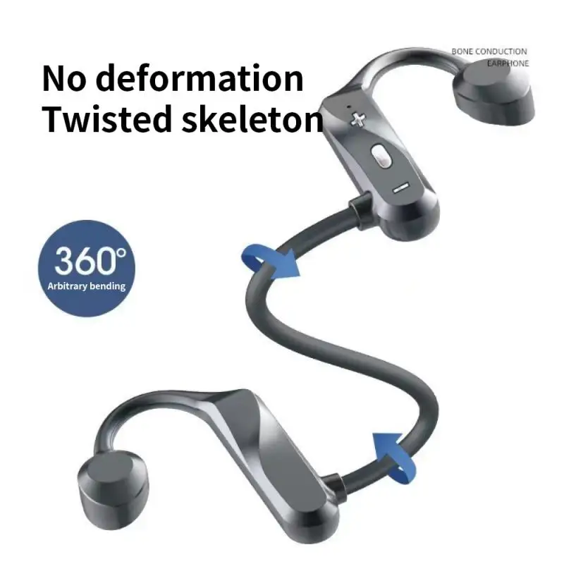 Наушники с костной проводимостью Bluetooth беспроводная гарнитура без вкладышей IPX5